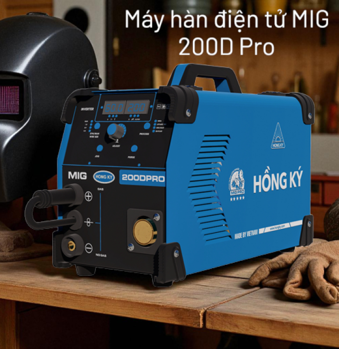 Máy hàn điện tử MIG 200D PRO