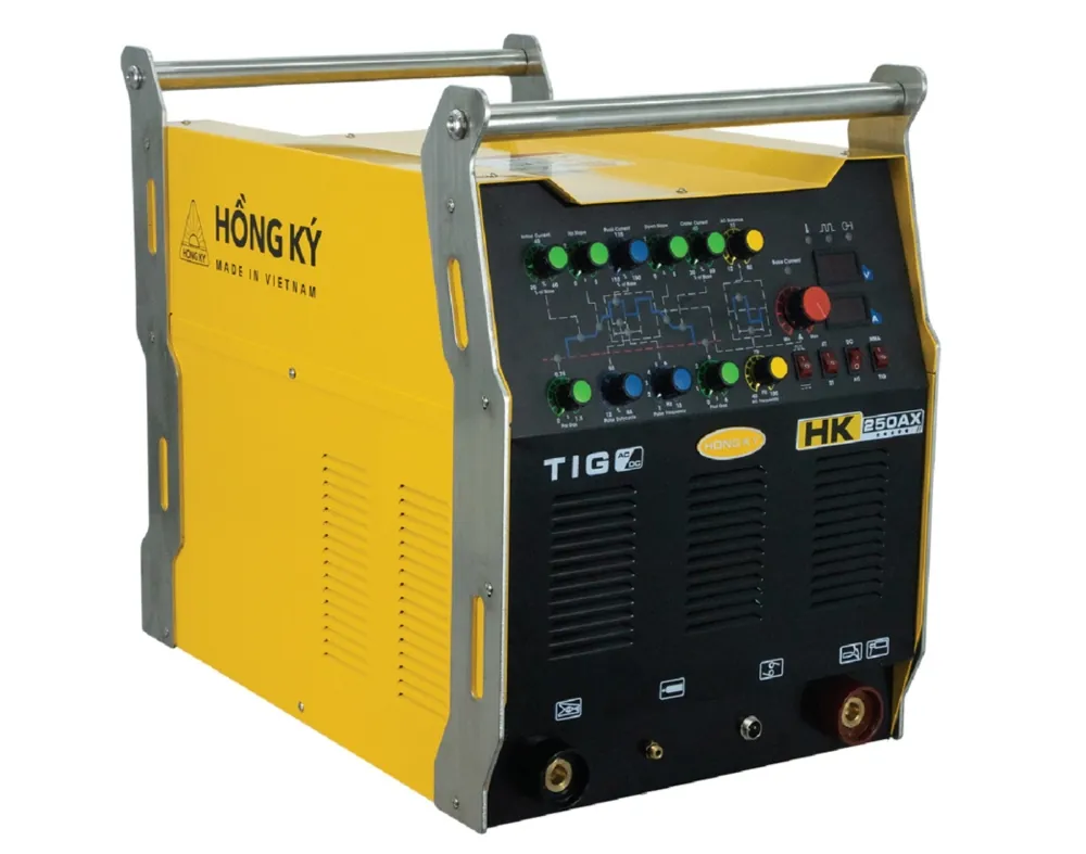 Máy hàn TIG ACDC xung que Hồng Ký Master HKTIG250AX