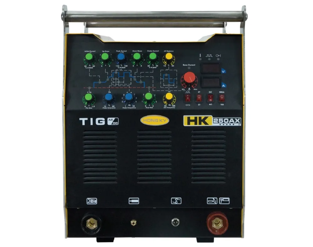 Máy hàn TIG ACDC xung que Hồng Ký Master HKTIG250AX