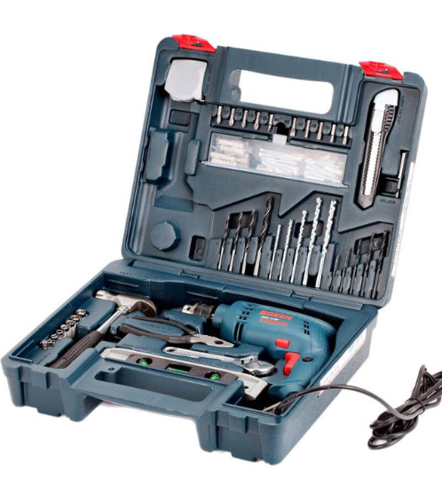 Bộ máy khoan 100 chi tiết Bosch GSB 1300 RE