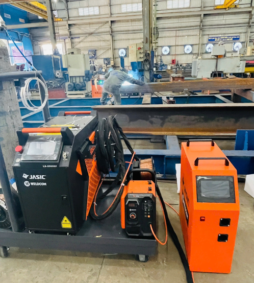 Máy Hàn Laser Fiber Jasic LS-20000F Đầu Cấp 2 Dây Thế Hệ Thứ 3