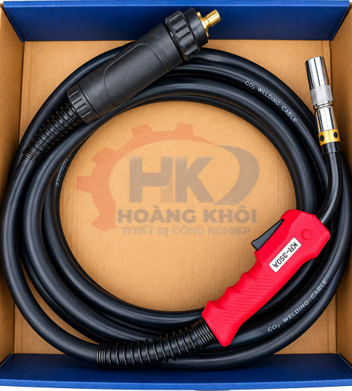 Súng Hàn MIG 350A HAKOR TECH 3M - 5M Kiểu EU