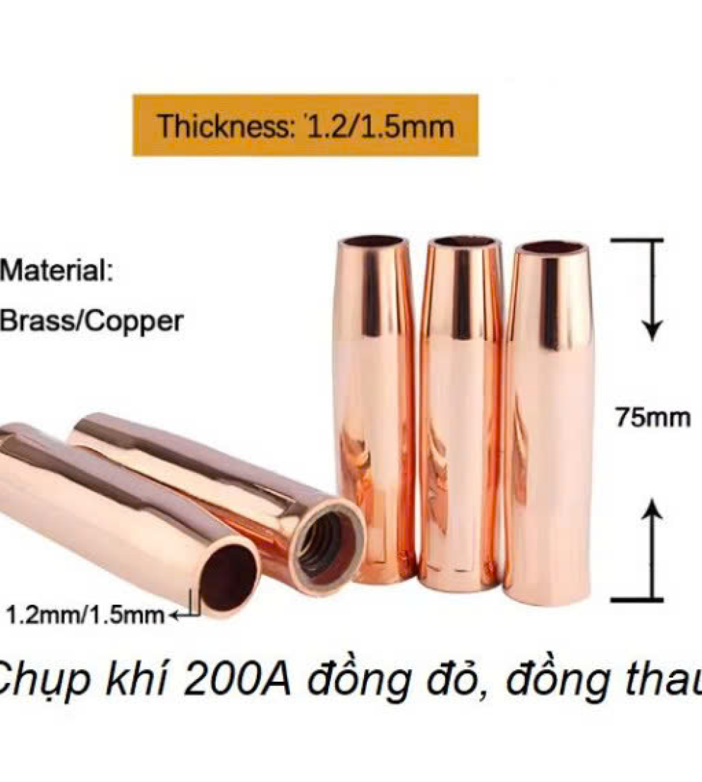 Chụp khí B200 Mig ZETweld 200A-250A