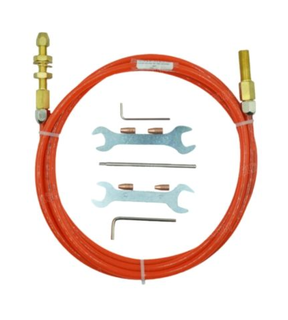 Dây ruột gà dẫn hướng dây hàn nhôm 1.6 3M, 5M