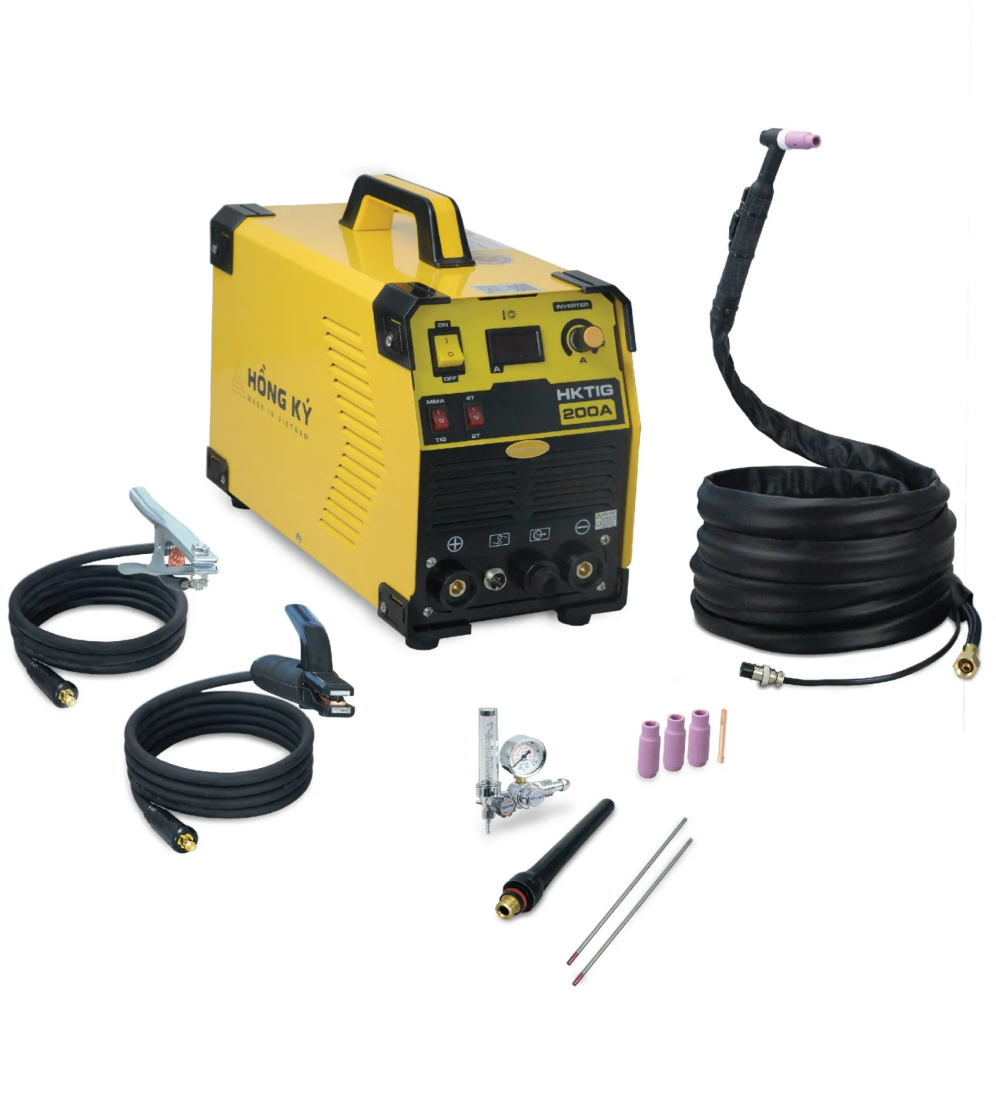 Máy hàn TIG DC que Hồng Ký Master HKTIG200A